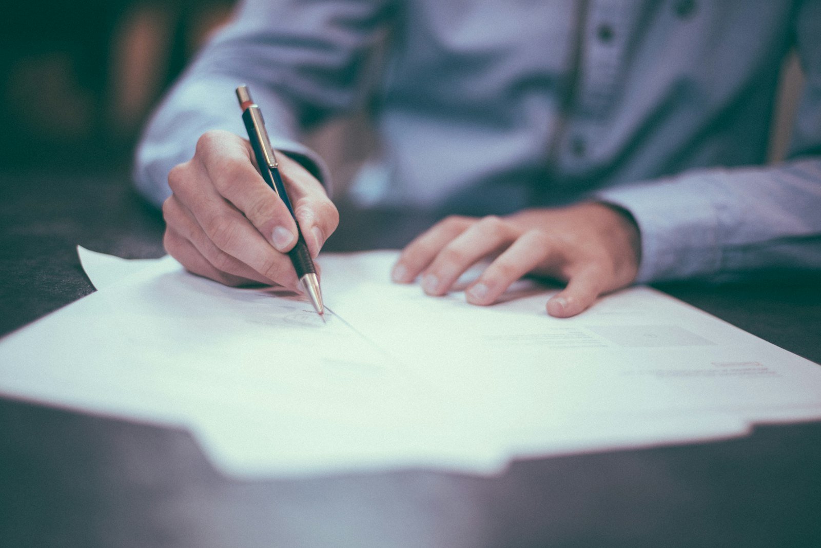 Signing closing documents