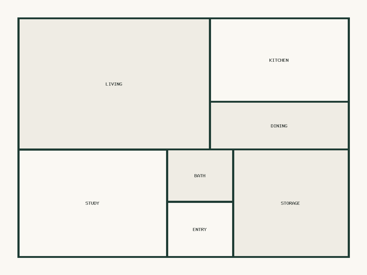 Floor plan: Main Level